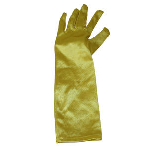 Single Yellow Costume Dress Up Child Kid Glove - LEFT Hand ONLY